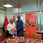 Embaixador de Angola na Nigéria entrega mensagem do Presidente João Lourenço ao seu homólogo do Benin