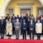 Embaixador Carlos Cruz de Lemos Sardinha apresenta Cópias Figuradas que dão início à sua acreditação junto da Guatemala com o estatuto de não-residente